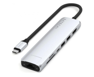 Satechi 7-in-1 USB-C Slim Multiport Adapter with Ethernet STP7SS - 1348974 - zdjęcie 1